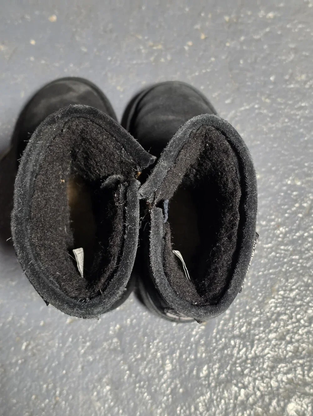 Bearpaw Emma Black Boots Girls Toddler 8